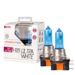 H15 UltraWhite Glühbirne Autolampen Powertec 12V 55W DUO PGJ23t-1
